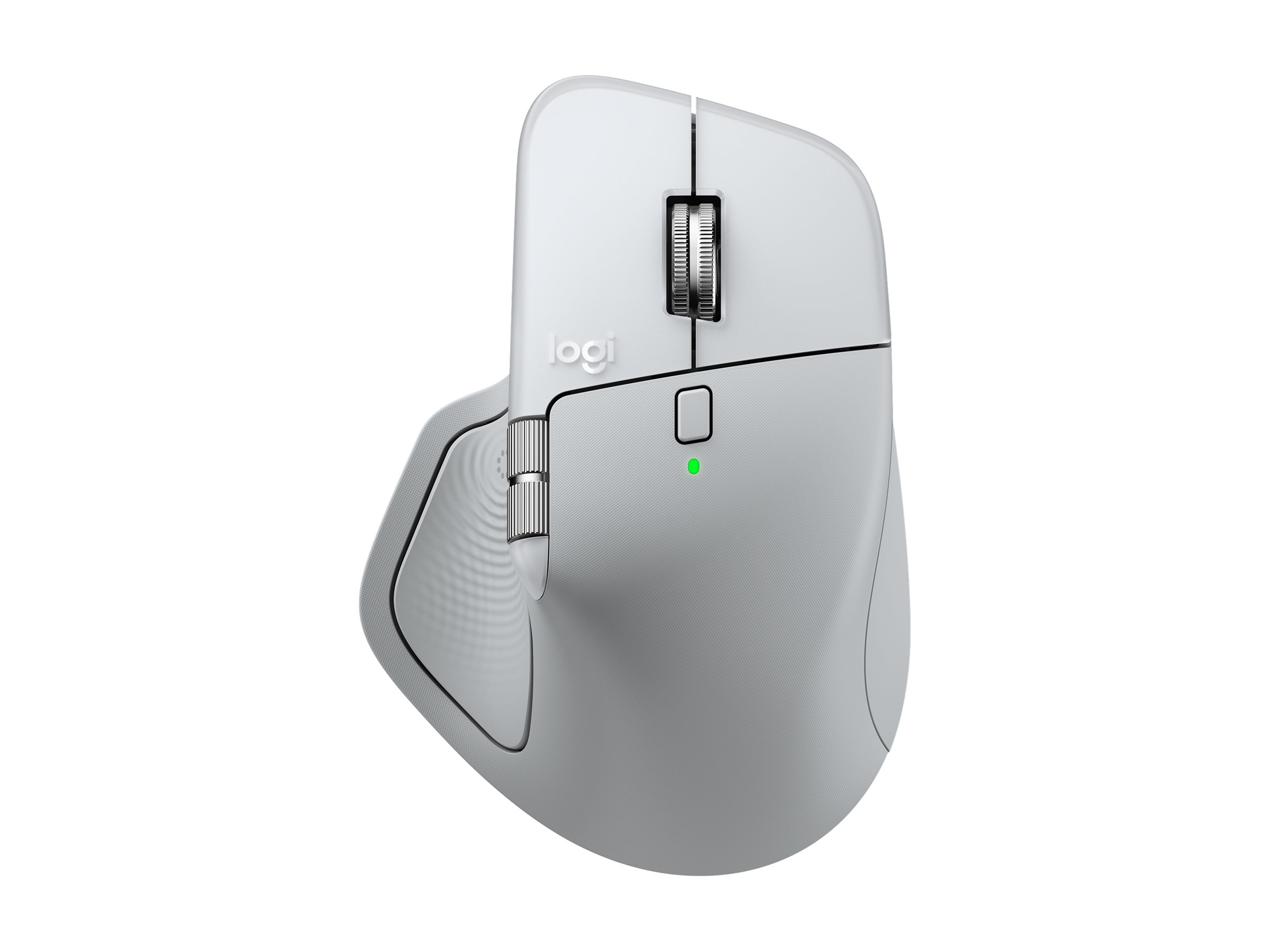 Logitech MX Master 4 for Mac - Maus - 8 Tasten - kabellos - Bluetooth, 2.4 GHz - kabelloser Empfänger (USB)