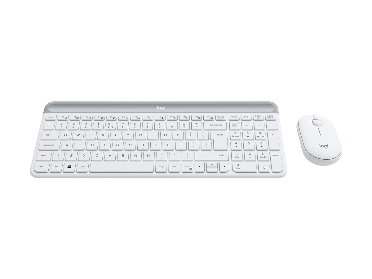 Logitech Slim Wireless Combo MK470 - Tastatur-und-Maus-Set