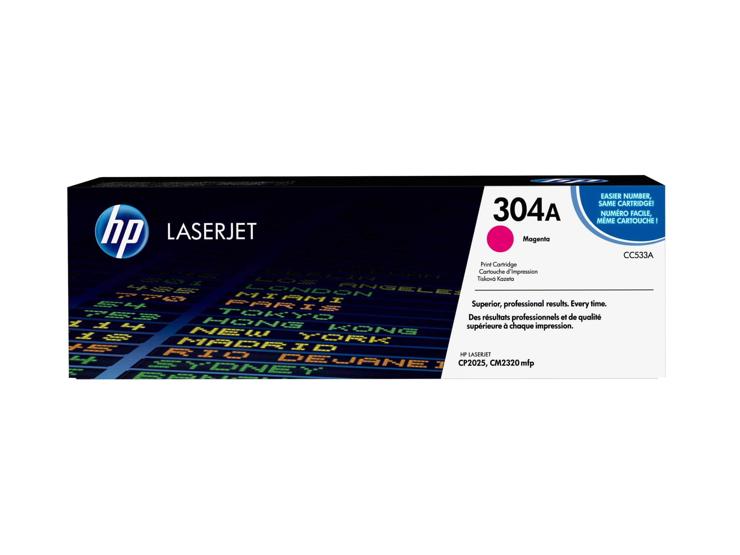 HP 304A - Magenta - original - LaserJet - Tonerpatrone (CC533A)