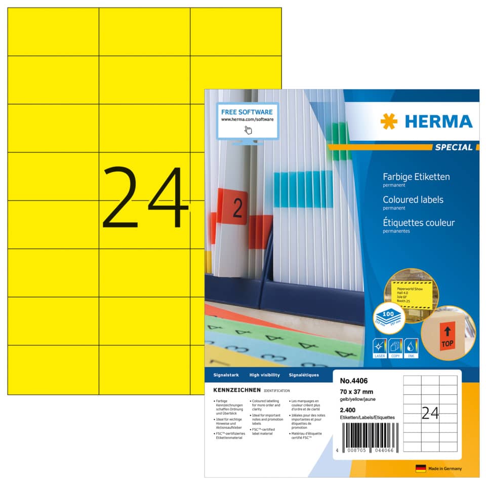 HERMA 4406 SuperPrint
