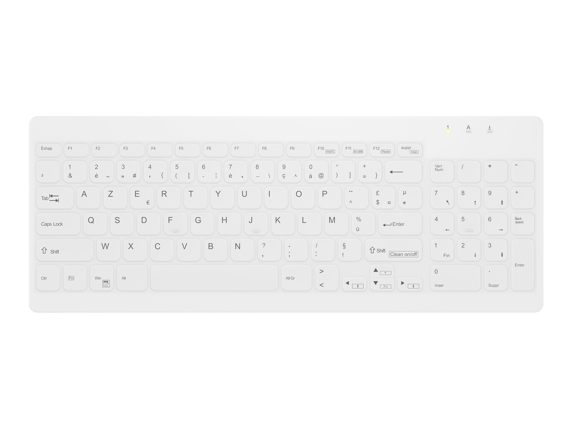 Cherry Contour Active Key QuickClean AK-C7012 - Tastatur