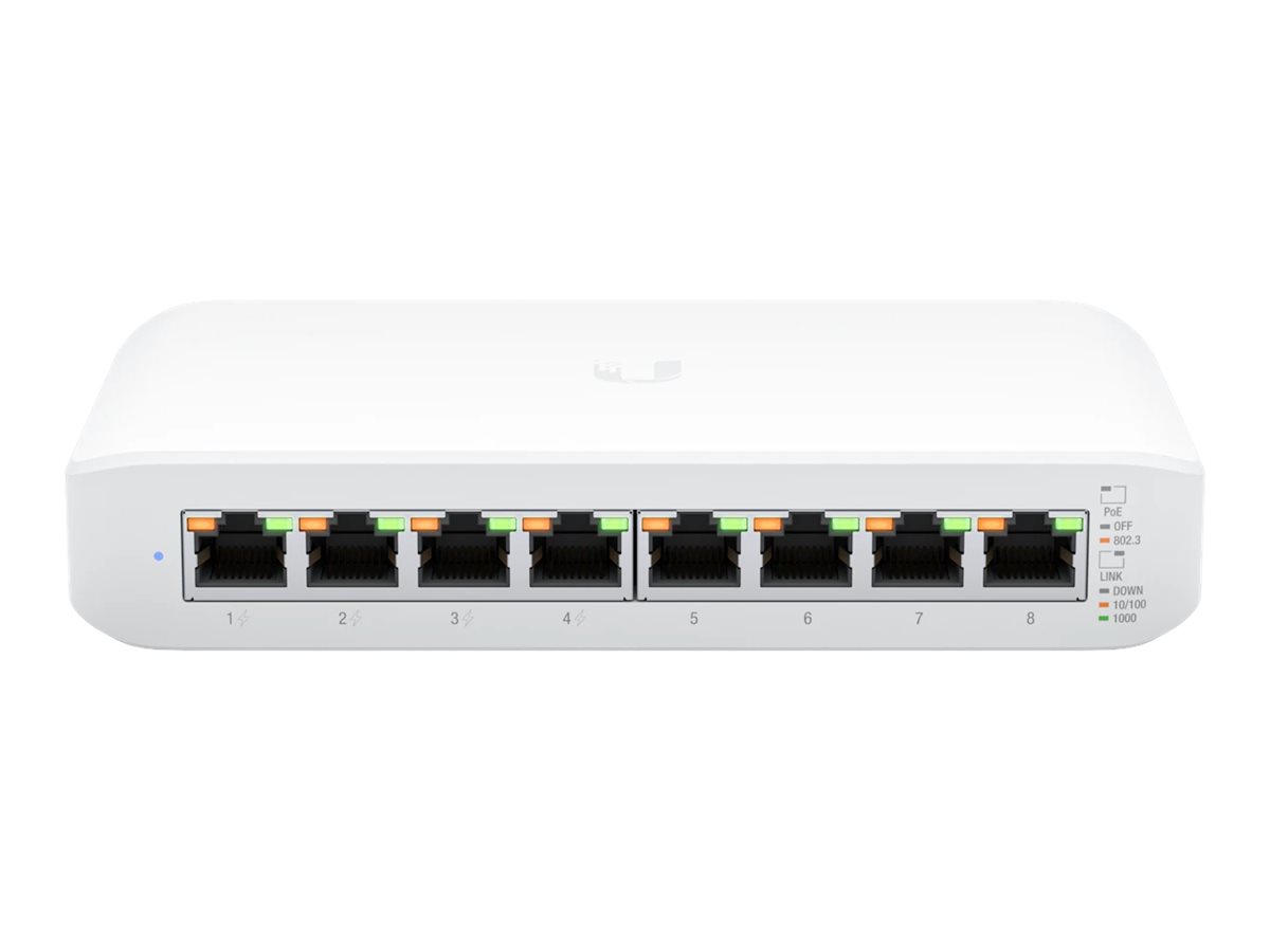 Ubiquiti UniFi Switch Lite USW-Lite-8-POE - Switch - managed - 8 x 10/100/1000 (4 PoE+)