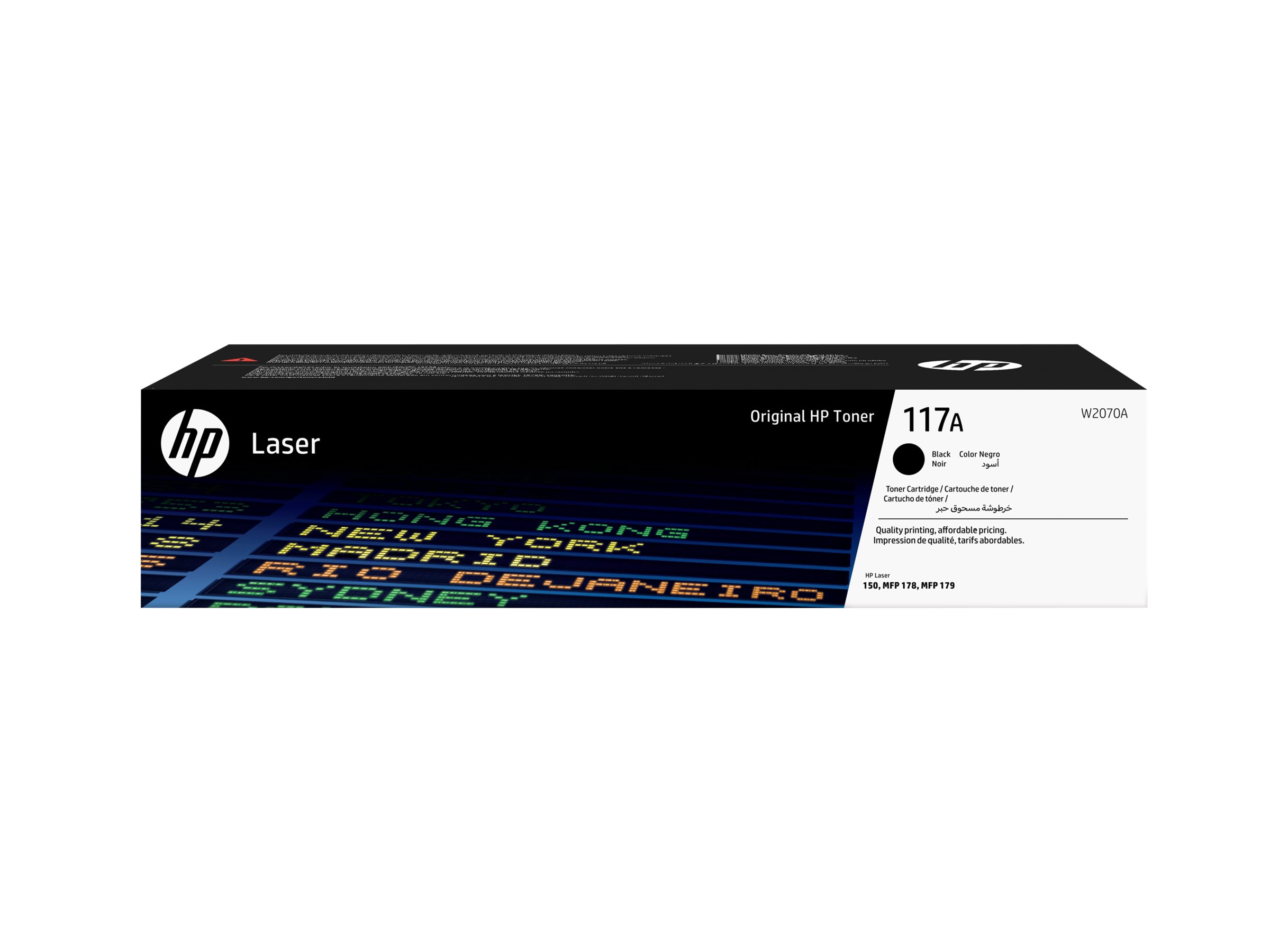 HP 117A - Schwarz - original - Tonerpatrone (W2070A)