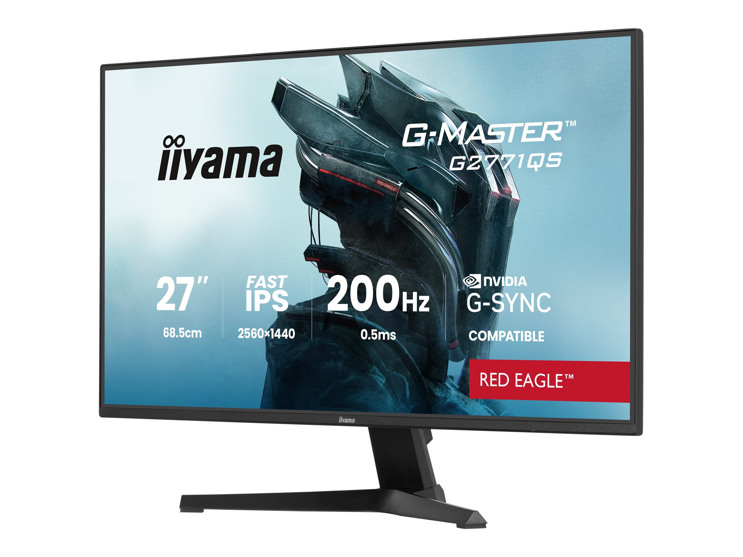 Iiyama G-MASTER Red Eagle G2771QS-B1 - LED-Monitor - Gaming - 69 cm (27")
