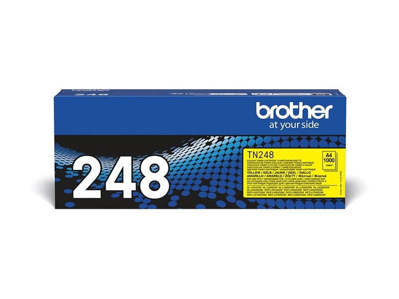 Brother TN248Y - Gelb - original - Box - Tonerpatrone