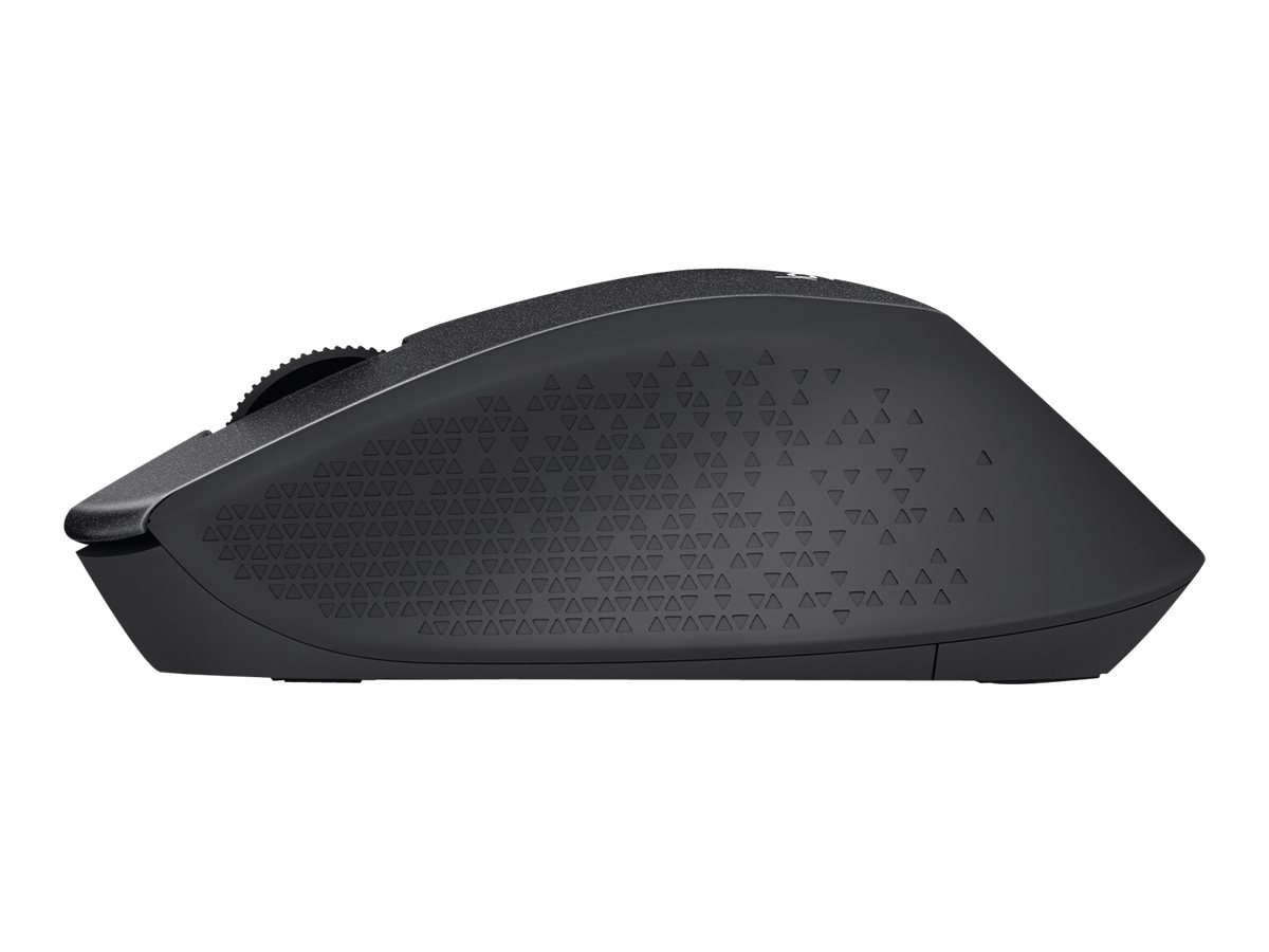 Logitech M330 SILENT PLUS - Maus - 3 Tasten - kabellos - 2.4 GHz - kabelloser Empfänger (USB)