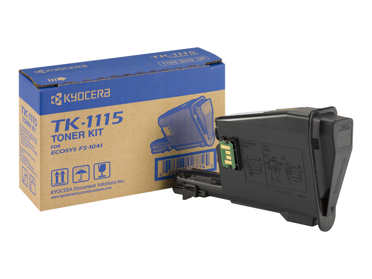 Kyocera TK 1115 - Schwarz - original - Box - Tonerpatrone