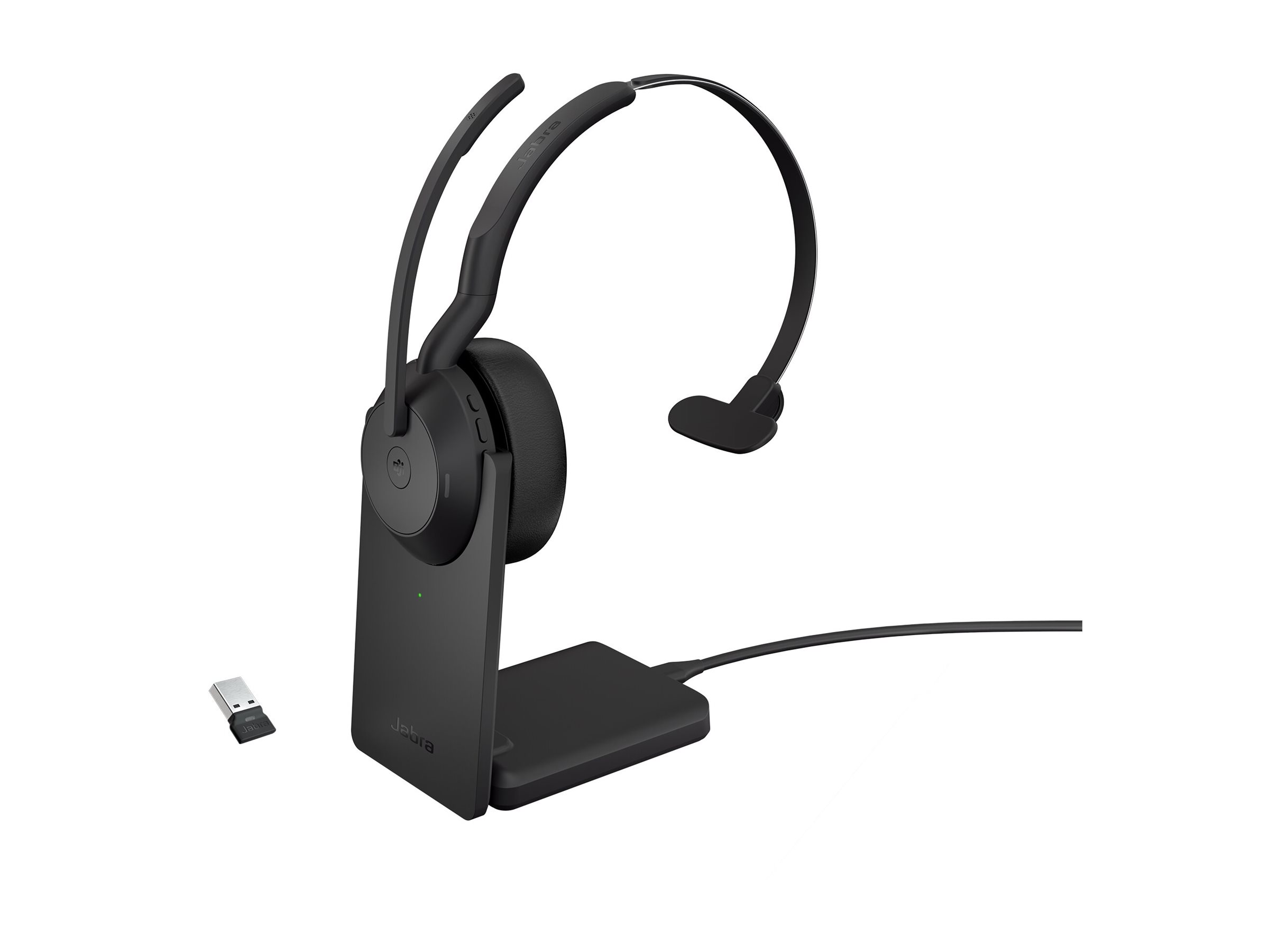 Jabra Evolve2 55 MS Mono - Headset - On-Ear - Bluetooth