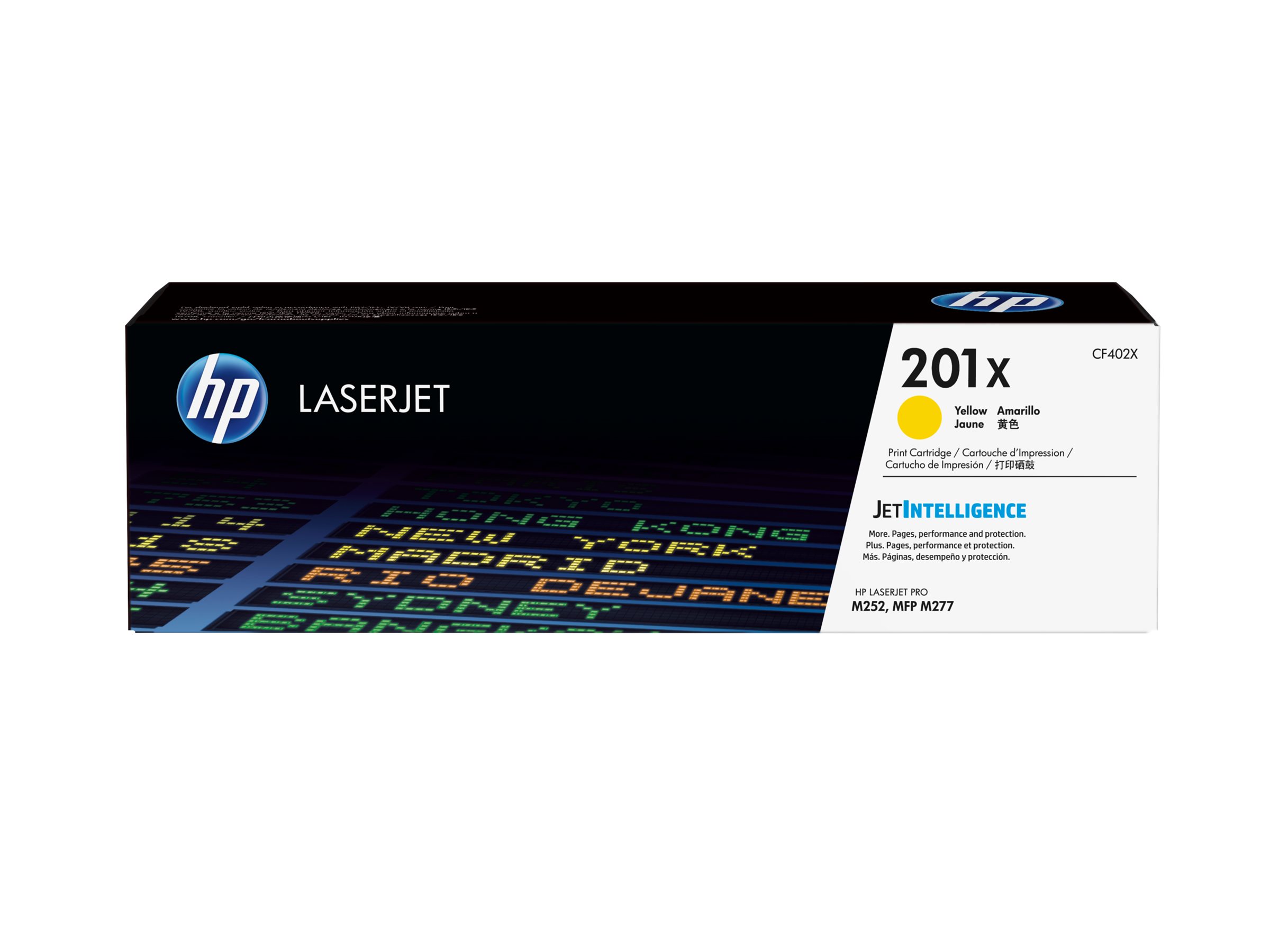 HP 201X - Hohe Ergiebigkeit - Gelb - original - LaserJet - Tonerpatrone (CF402X)