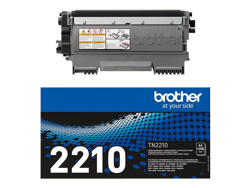 Brother TN2210 - Schwarz - original - Tonerpatrone