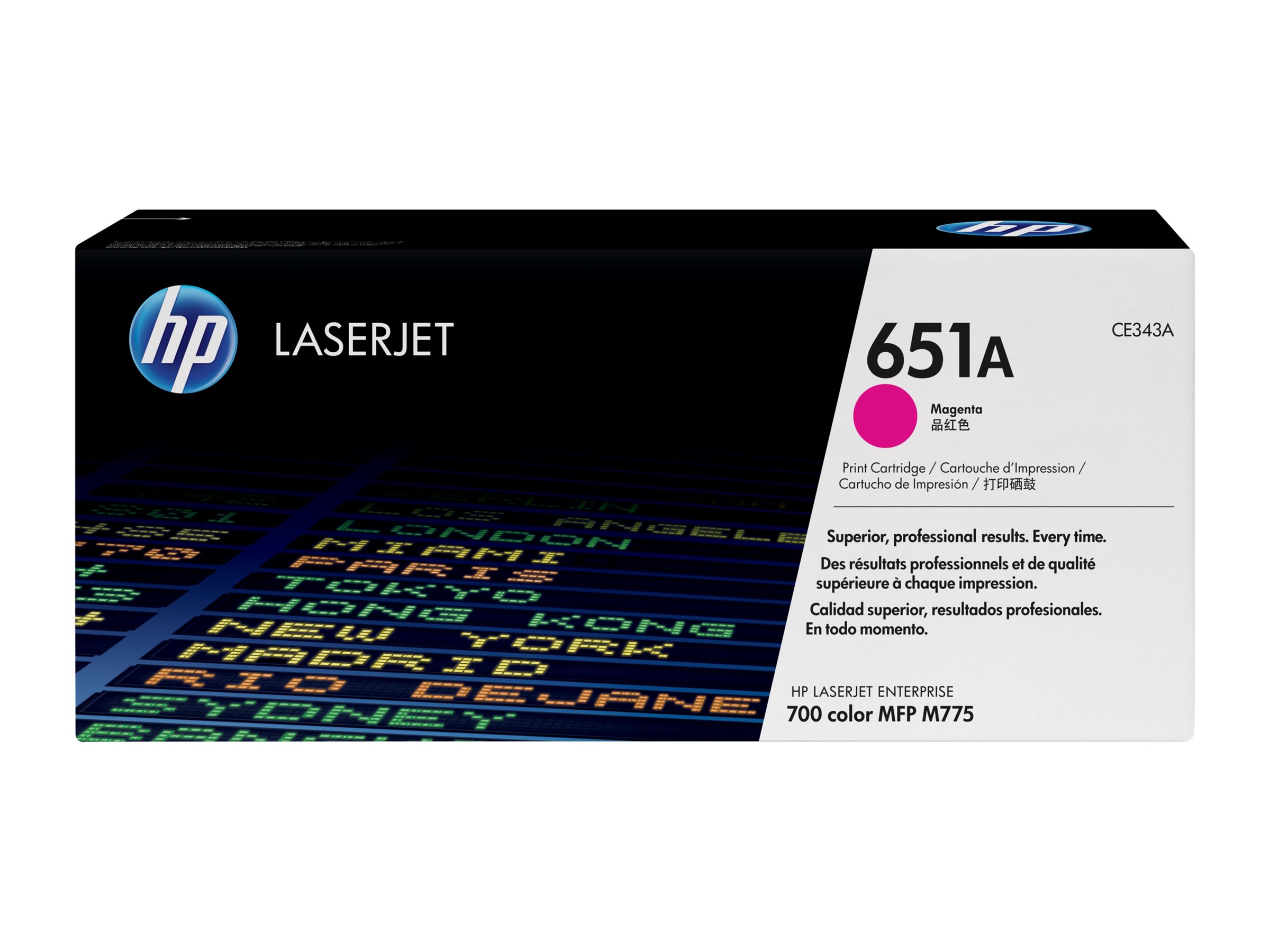 HP 651A - Magenta - original - LaserJet - Tonerpatrone (CE343A)