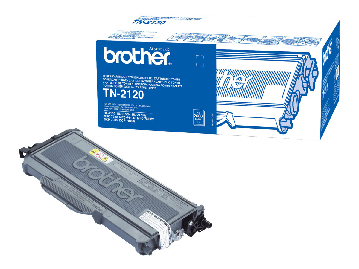 Brother TN2120 - Schwarz - original - Tonerpatrone