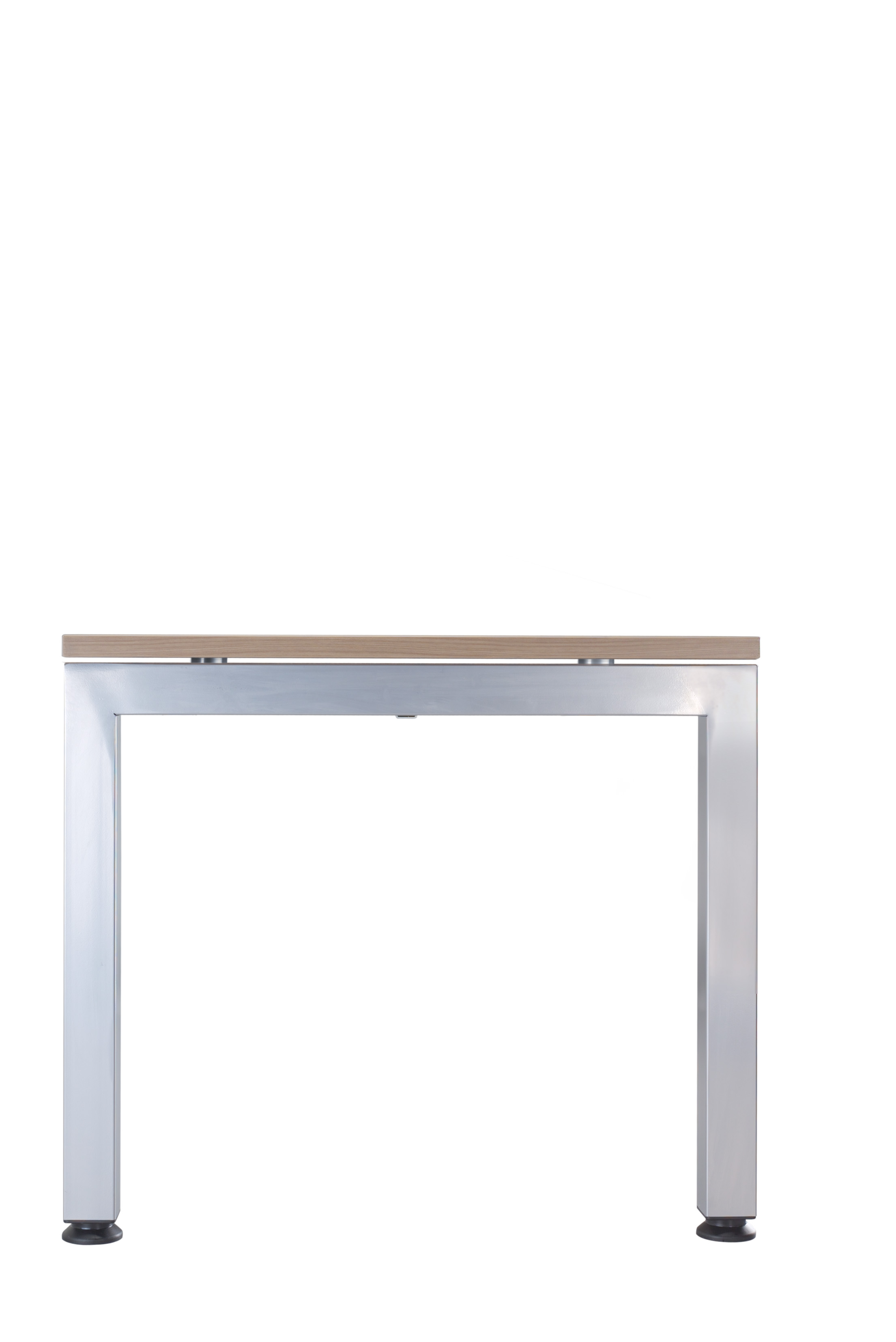 Winkeltisch U-Fuß eckig 200x120cm 90Â°Graphit