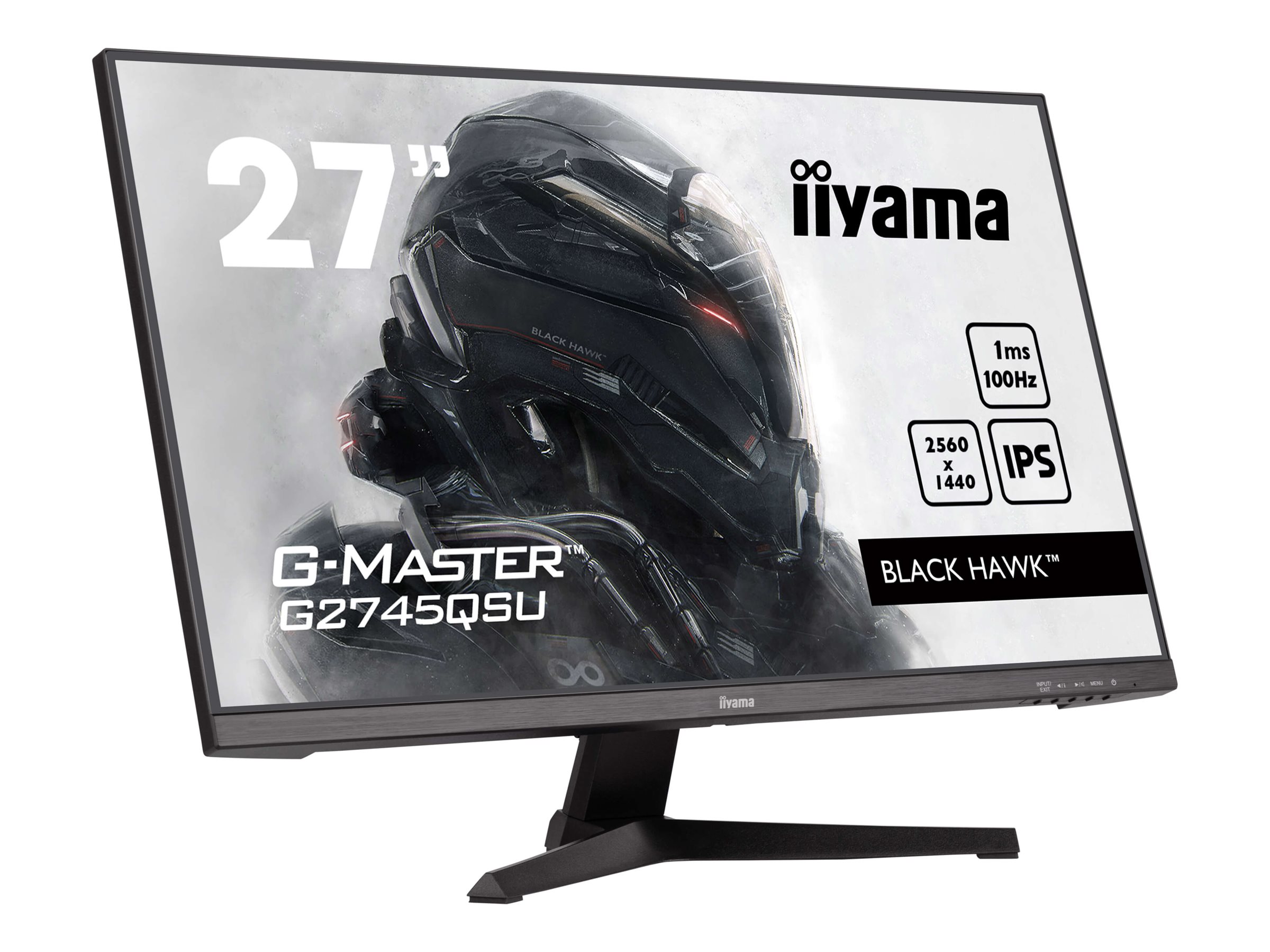 Iiyama G-MASTER Black Hawk G2745QSU-B2 - LED-Monitor - Gaming - 68.6 cm (27")