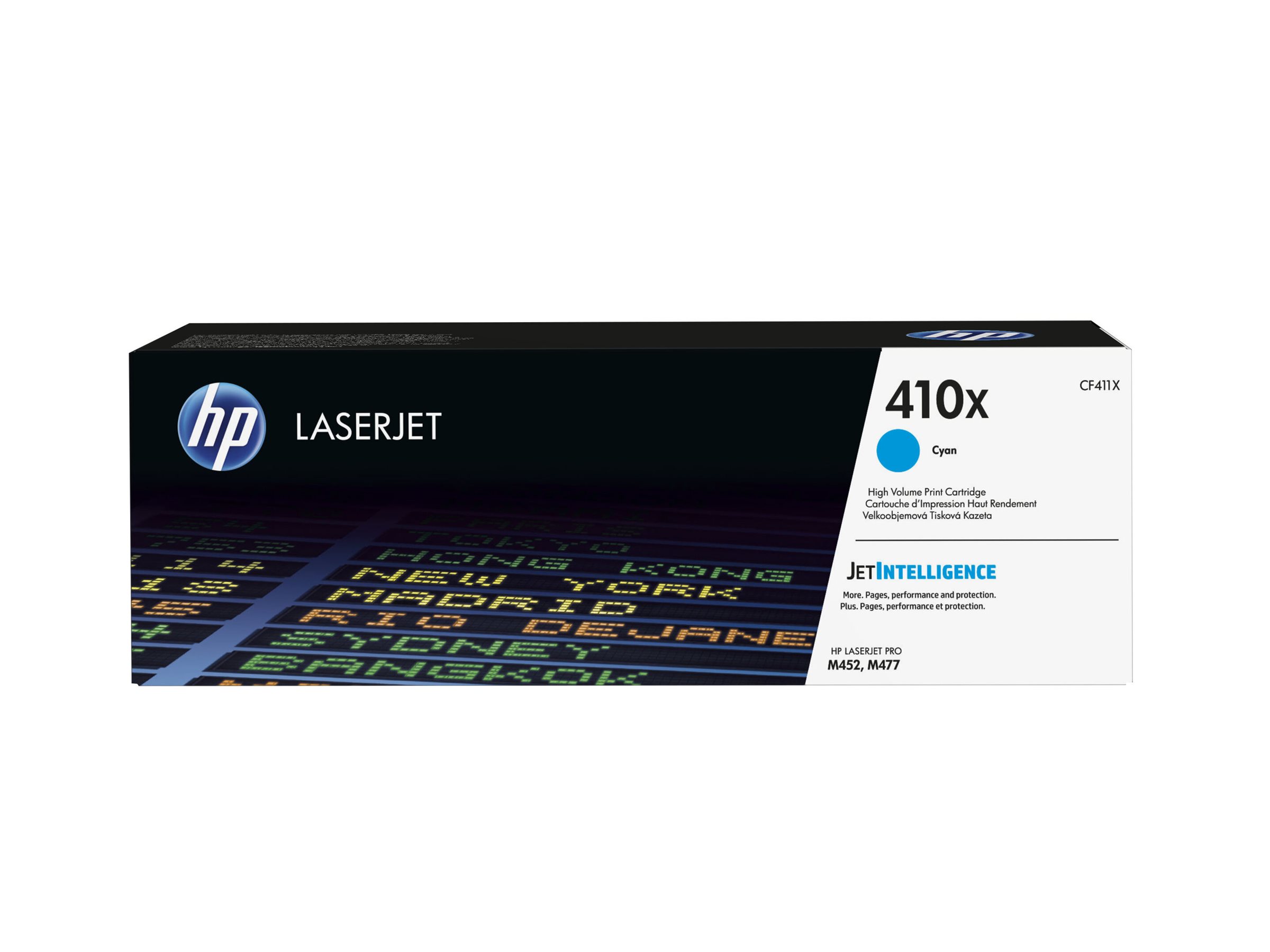 HP 410X - Hohe Ergiebigkeit - Cyan - original - LaserJet - Tonerpatrone (CF411X)