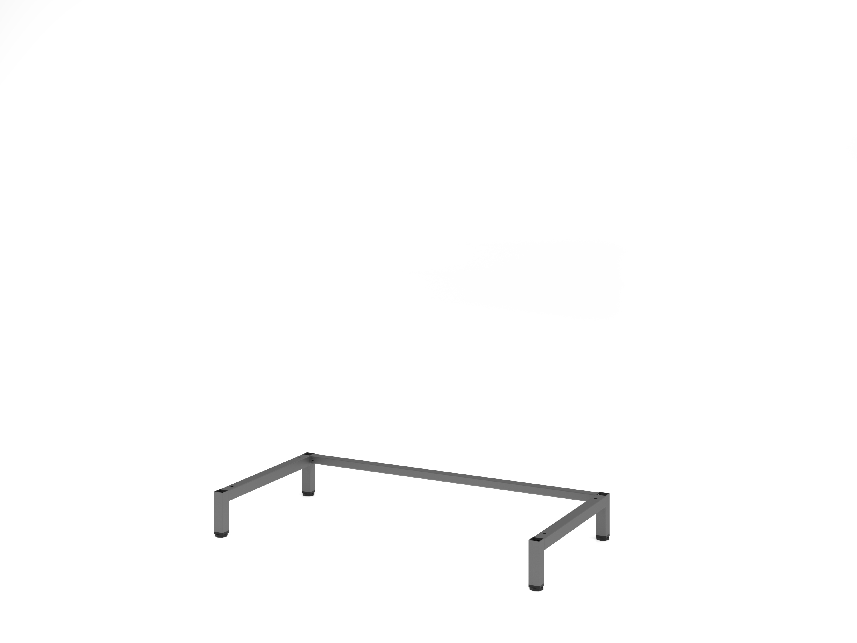 FlexWall Metallsockel 80, H= 10 cm, Graphit