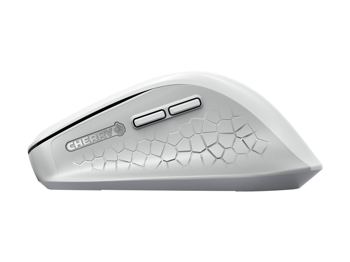 Cherry STREAM MOUSE COMFORT - Maus - ergonomisch - Für Rechtshänder - optisch - 6 Tasten - kabellos - 2.4 GHz - kabelloser Empfänger (USB)