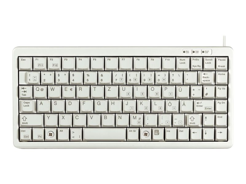 Cherry G84-4100 Compact Keyboard - Tastatur - PS/2, USB