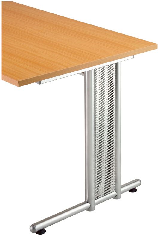 Fußblenden gelocht Silber