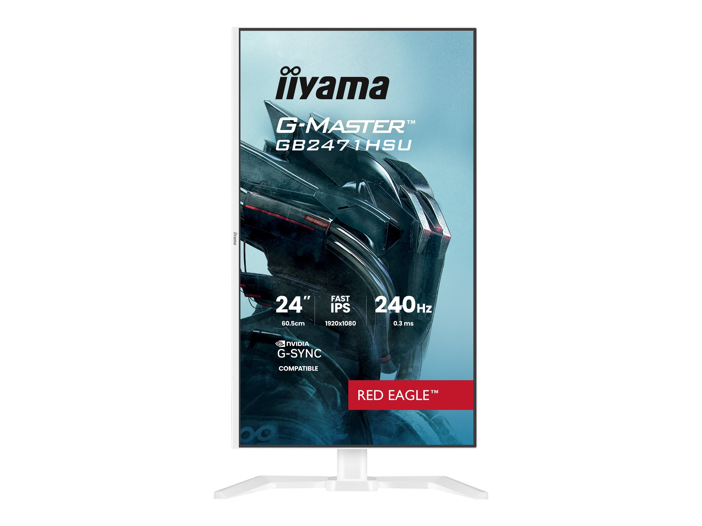 Iiyama G-MASTER Red Eagle GB2471HSU-W1 - LED-Monitor - Gaming - 61 cm (24")