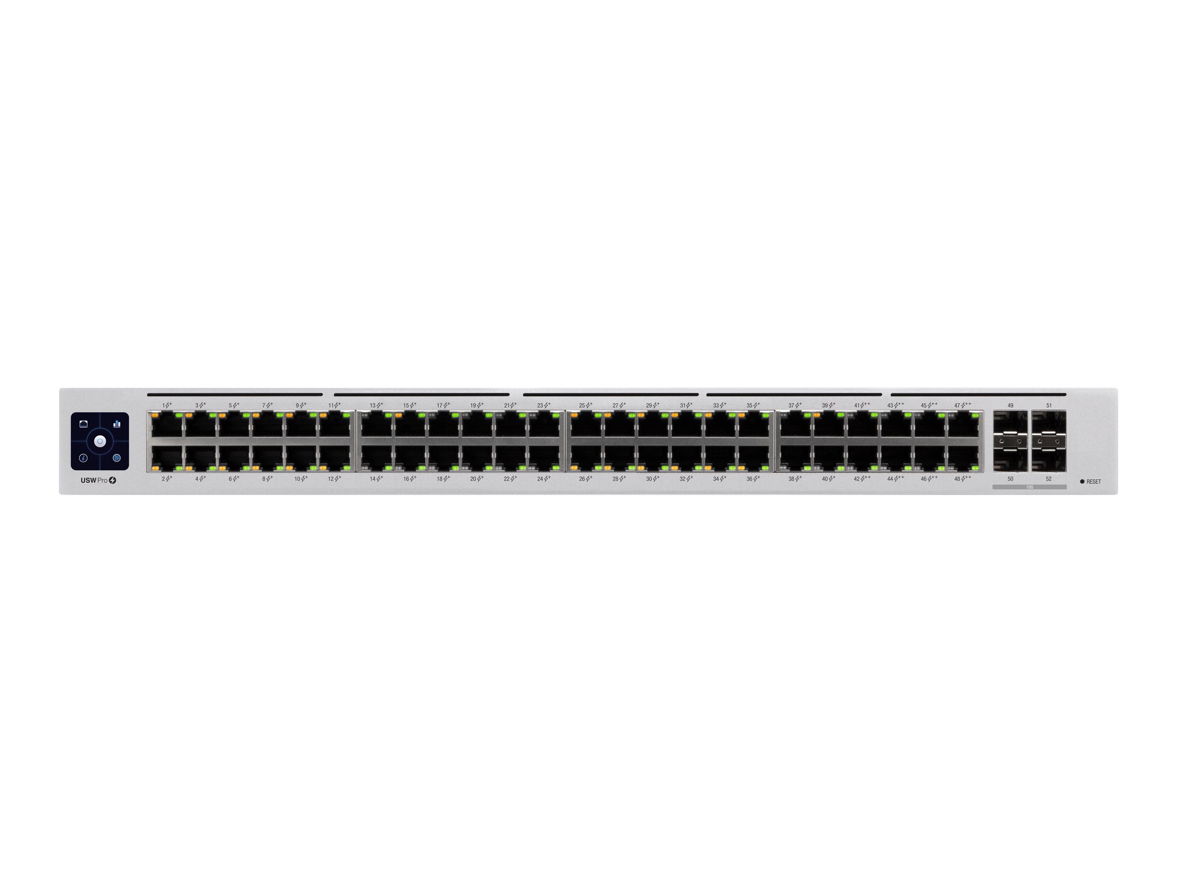 Ubiquiti UniFi Switch USW-PRO-48-POE - Switch - managed - 48 x 10/100/1000 (40 PoE+, 8 PoE++)