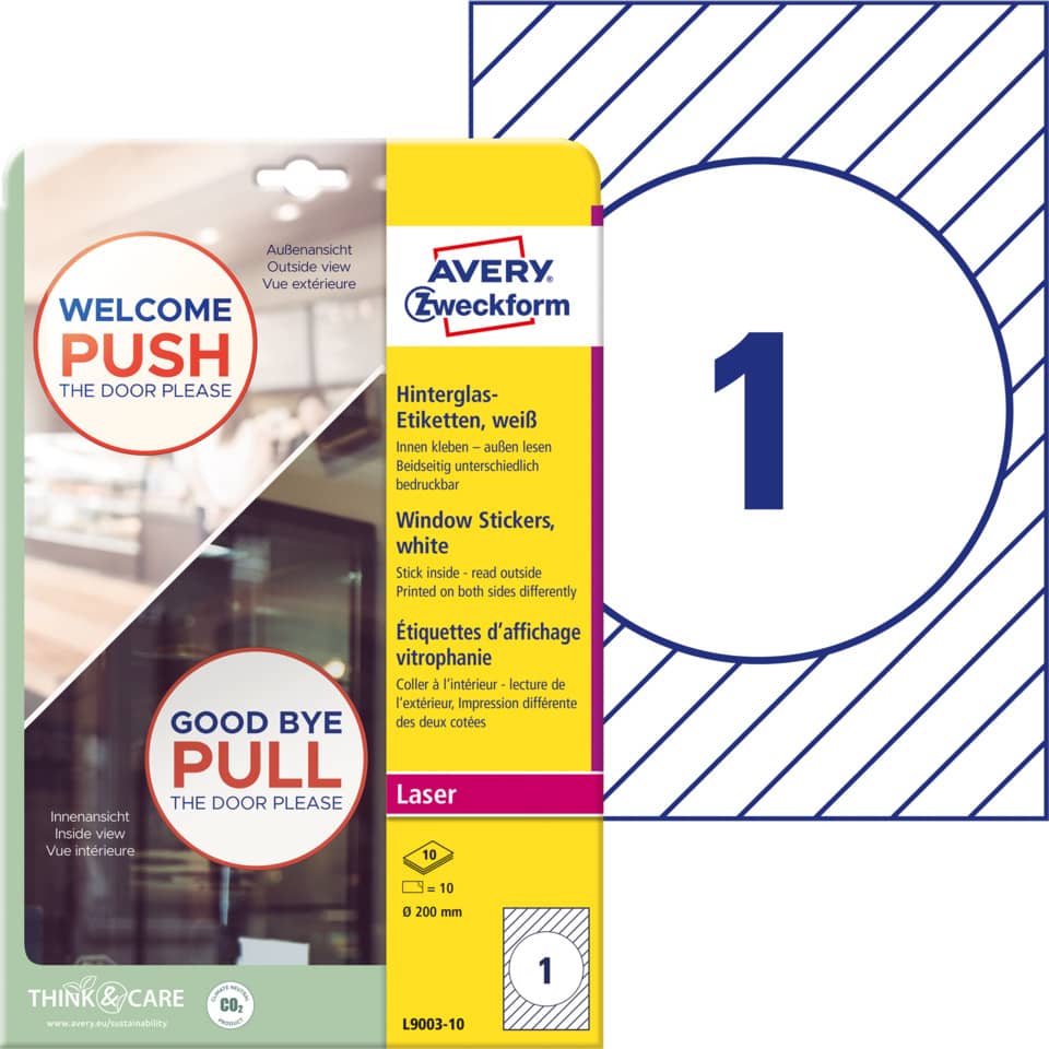 AVERY ZWECKFORM L9003-10