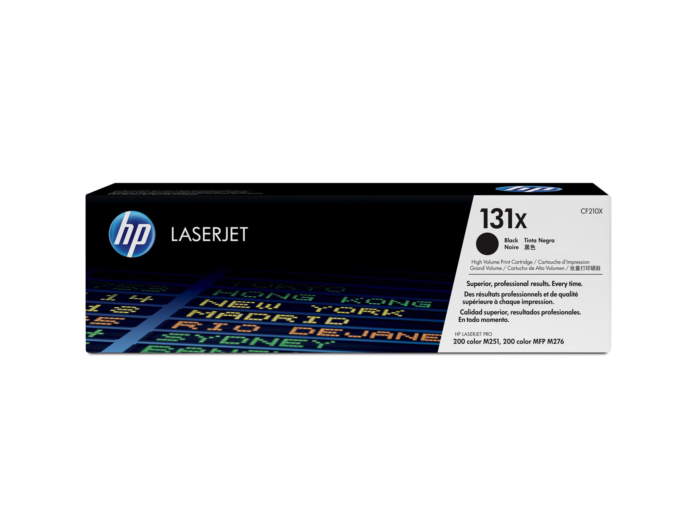 HP 131x - Hohe Ergiebigkeit - Schwarz - original - LaserJet - Tonerpatrone (CF210X)