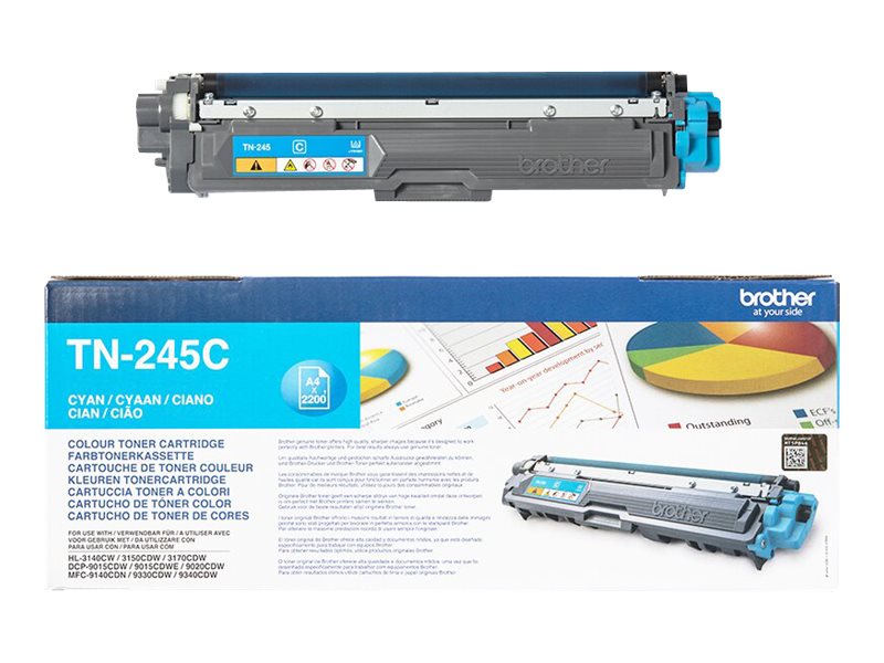 Brother TN245C - Hohe Ergiebigkeit - Cyan - original
