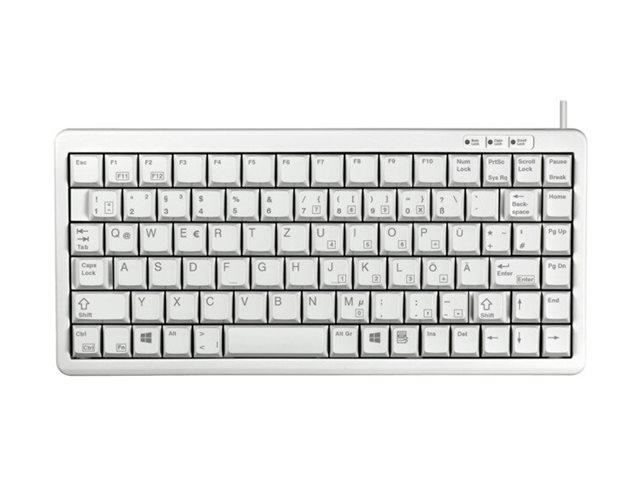 Cherry G84-4100 Compact Keyboard - Tastatur - PS/2, USB