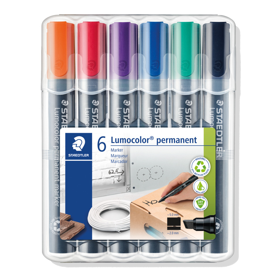 STAEDTLER 350 WP6 LUMOCOLOR