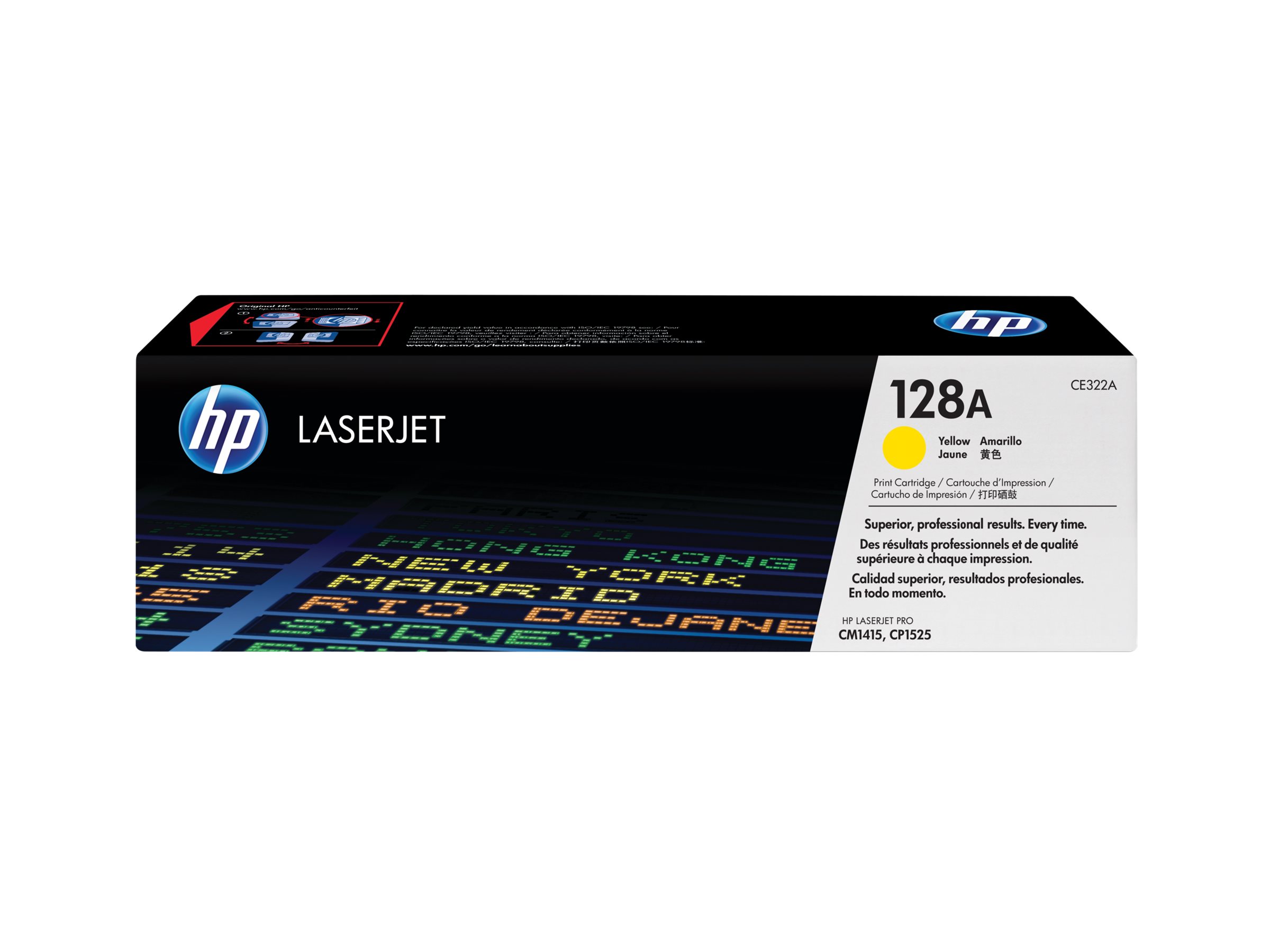 HP 128A - Gelb - original - LaserJet - Tonerpatrone (CE322A)