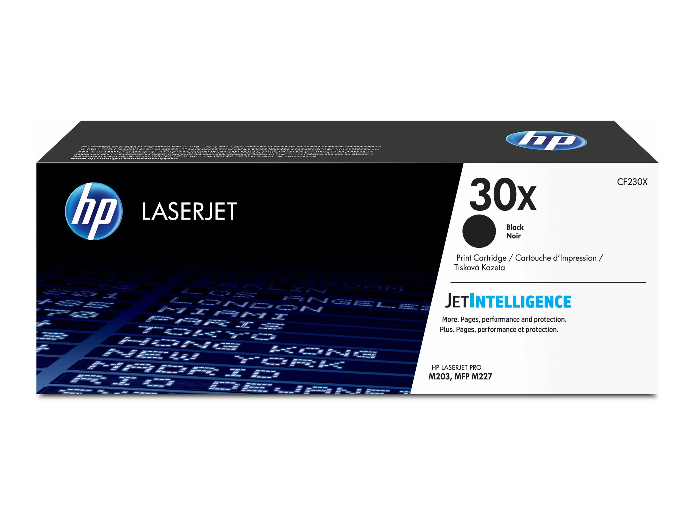 HP 30X - Schwarz - original - LaserJet - Tonerpatrone (CF230X)