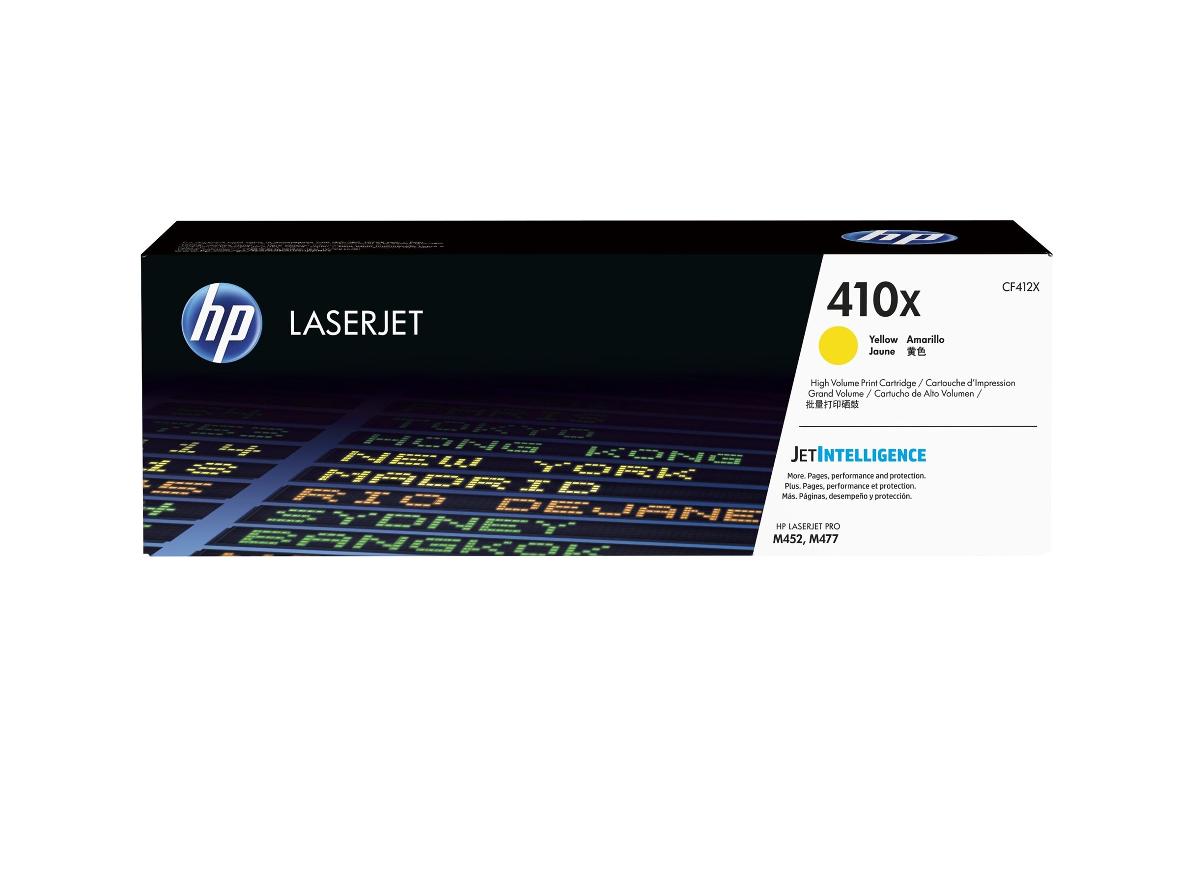 HP 410X - Hohe Ergiebigkeit - Gelb - original - LaserJet - Tonerpatrone (CF412X)