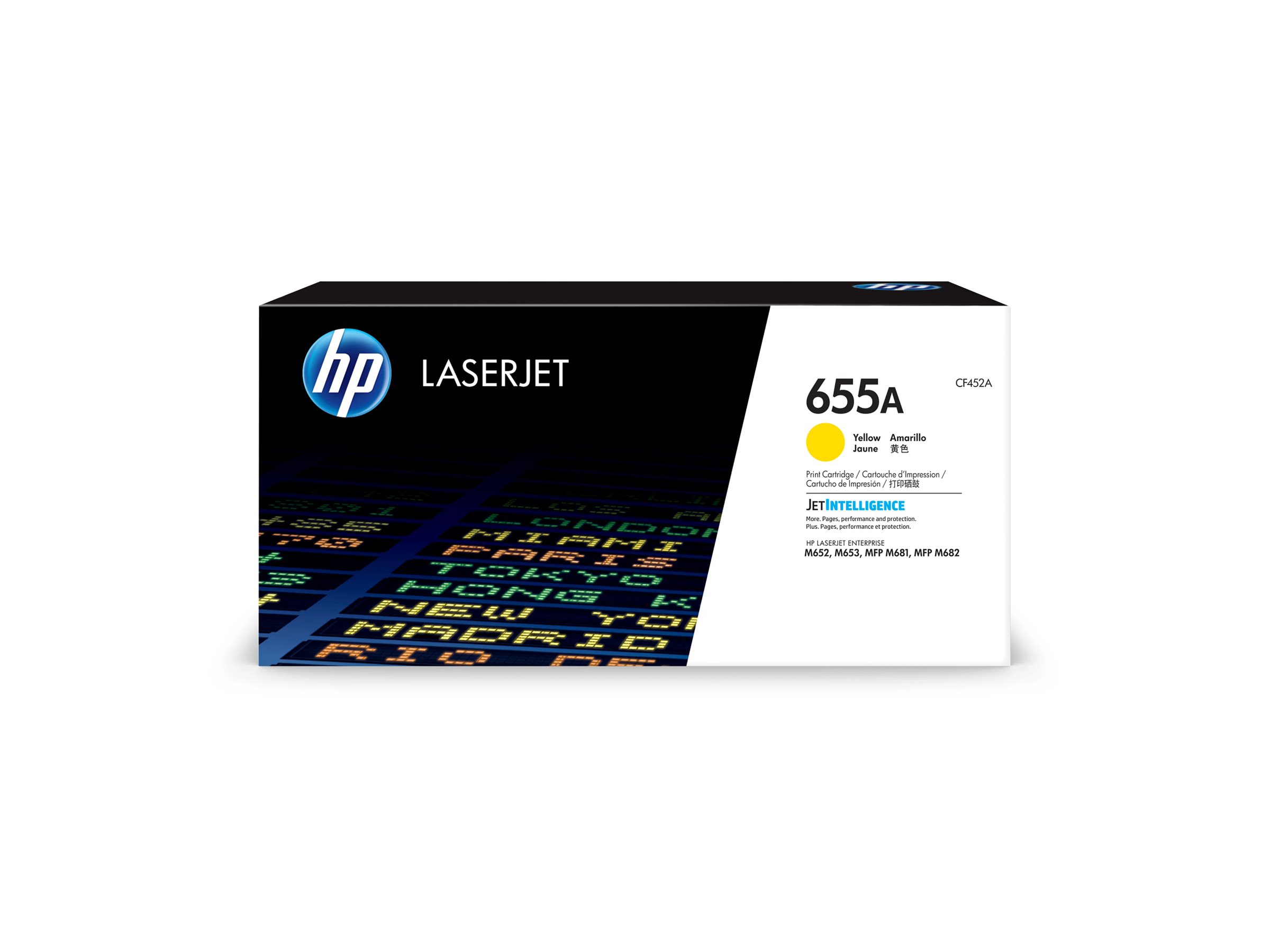 HP 655A - Gelb - original - LaserJet - Tonerpatrone (CF452A)