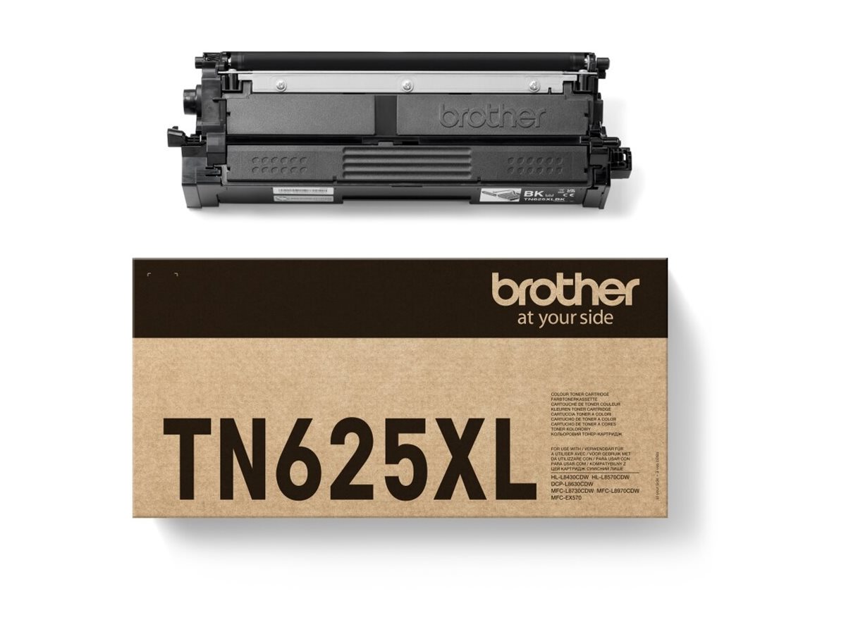 Brother TN625XLBK - Mit hoher Kapazität - Schwarz