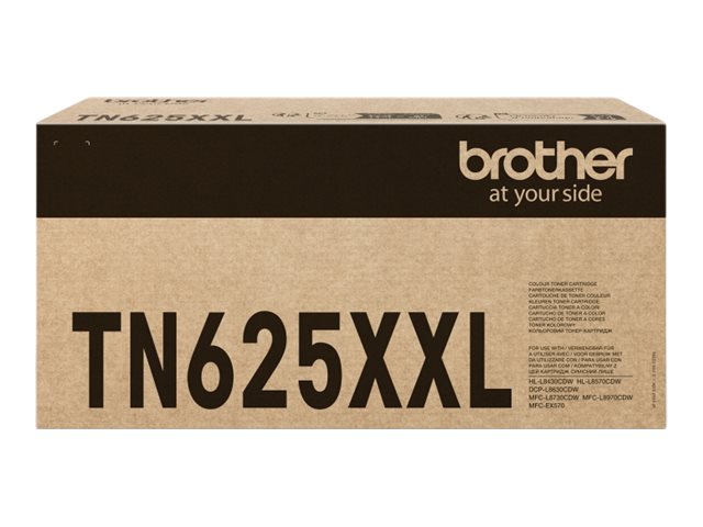 Brother TN625XXLBK - Mit hoher Kapazität - Schwarz