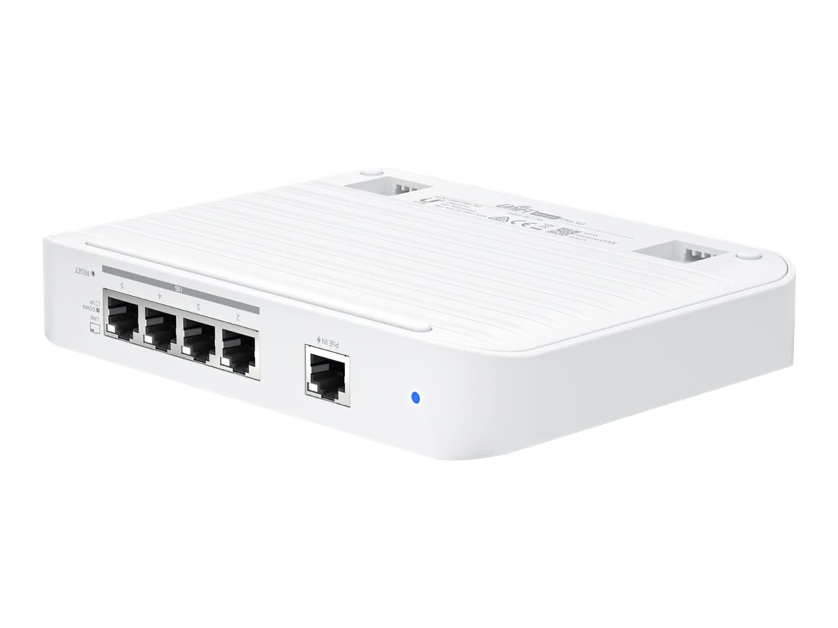 Ubiquiti USW Flex XG - Switch - managed - 4 x 100/1000/2.5G/5G/10GBase-T + 1 x 10/100/1000 (PoE+)