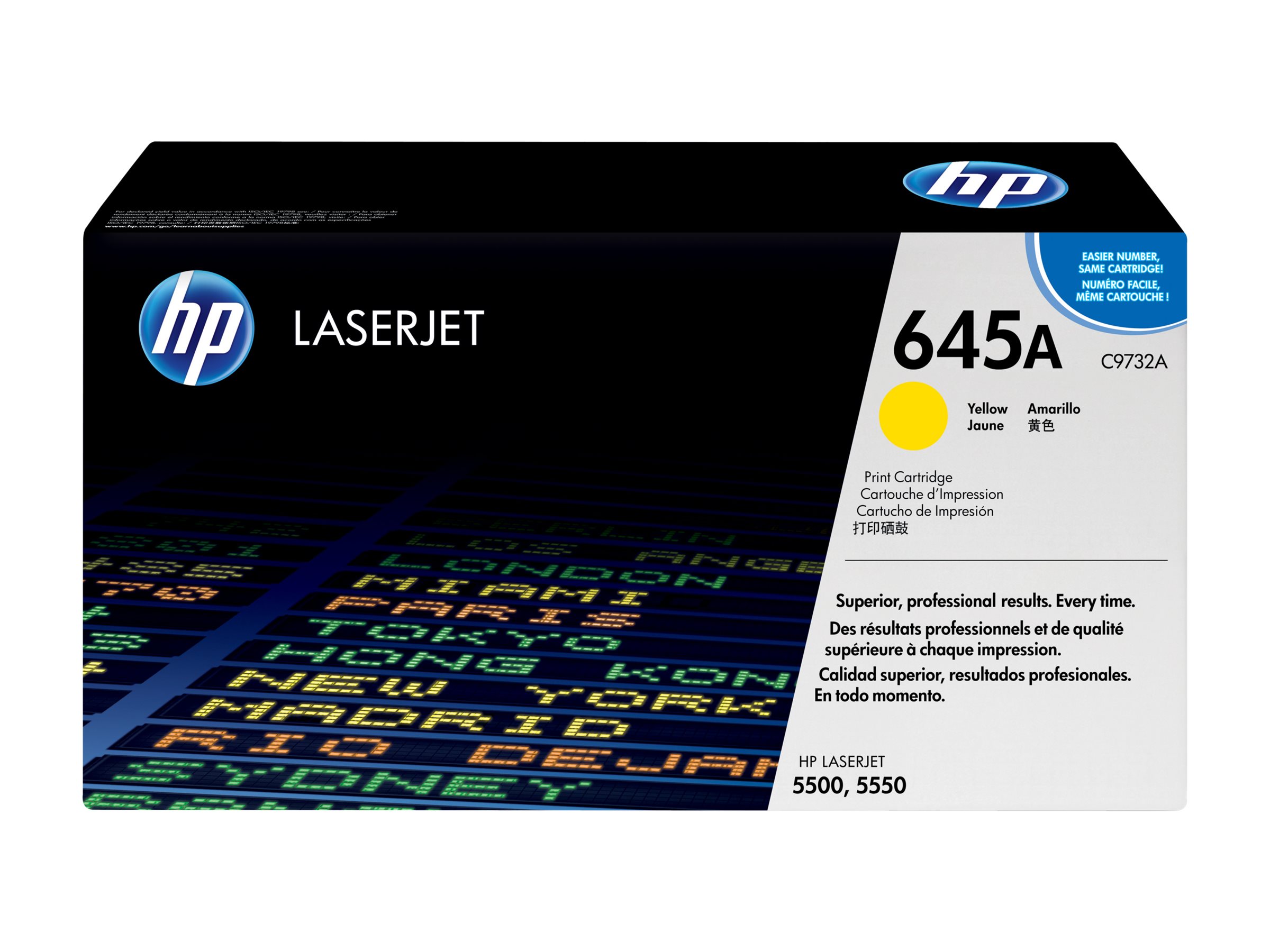HP 645A - Gelb - original - LaserJet - Tonerpatrone (C9732A)