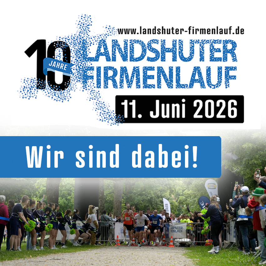 Teams beim Landshuter Firmenlauf 2026 auf der Ringelstecherwiese – Corporate Events stärken Teamgeist und Arbeitgebermarke