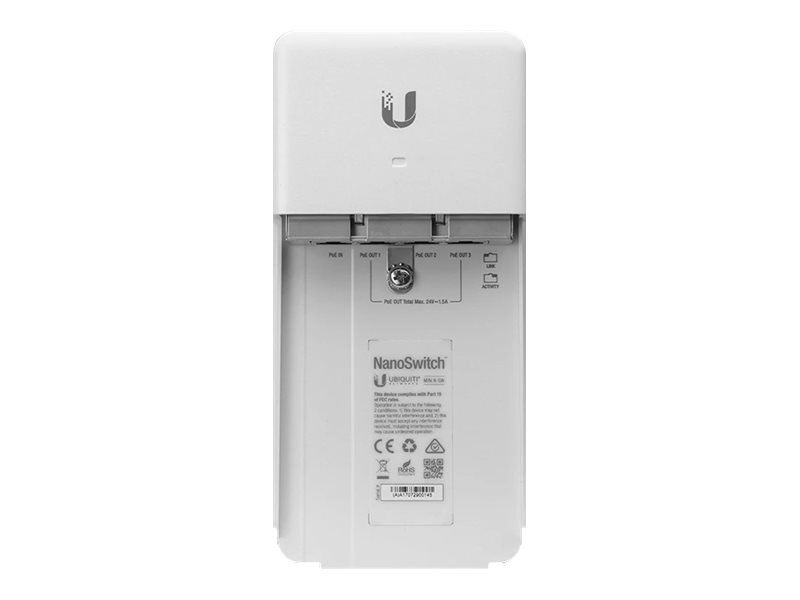 Ubiquiti NanoSwitch N-SW - Switch - 4 x 10/100/1000 (PoE)