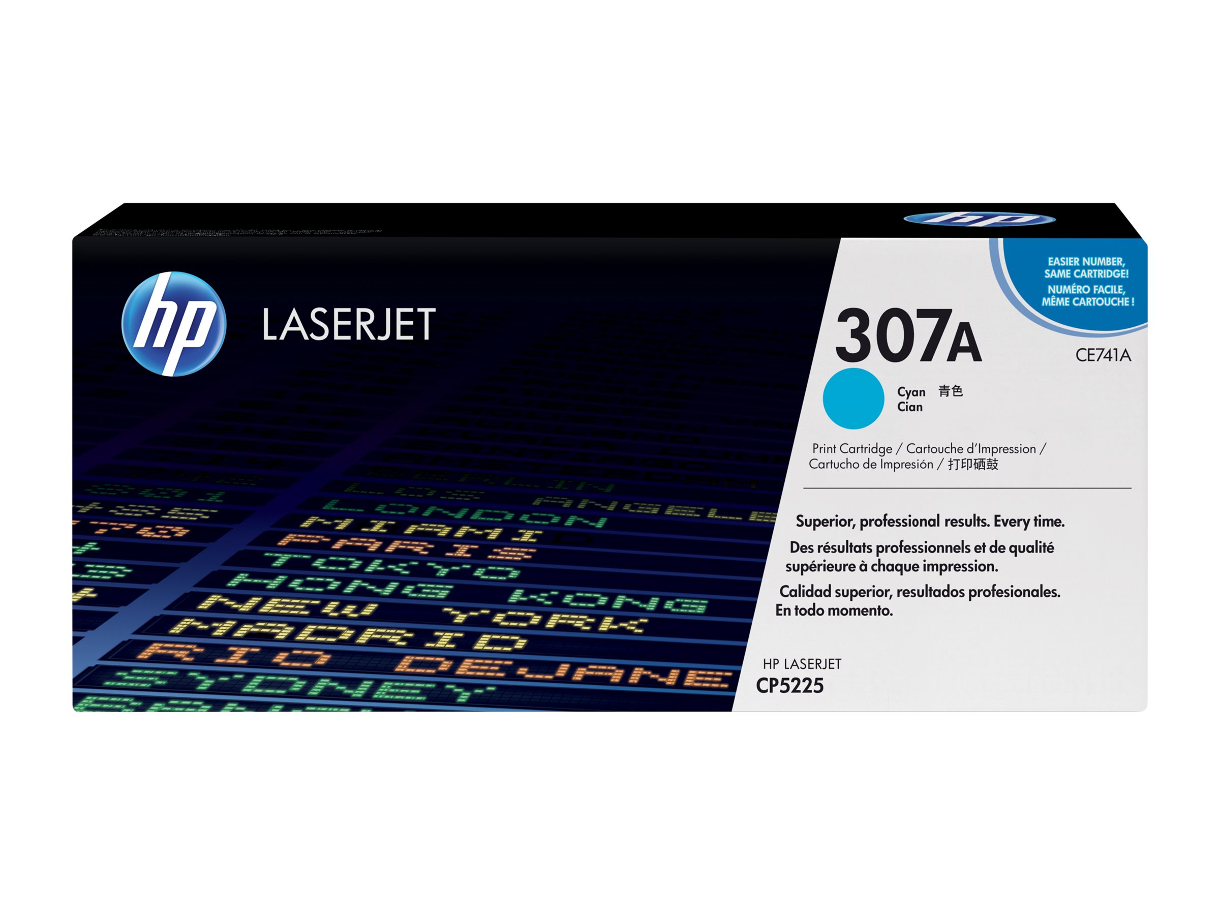 HP 307A - Cyan - original - LaserJet - Tonerpatrone (CE741A)