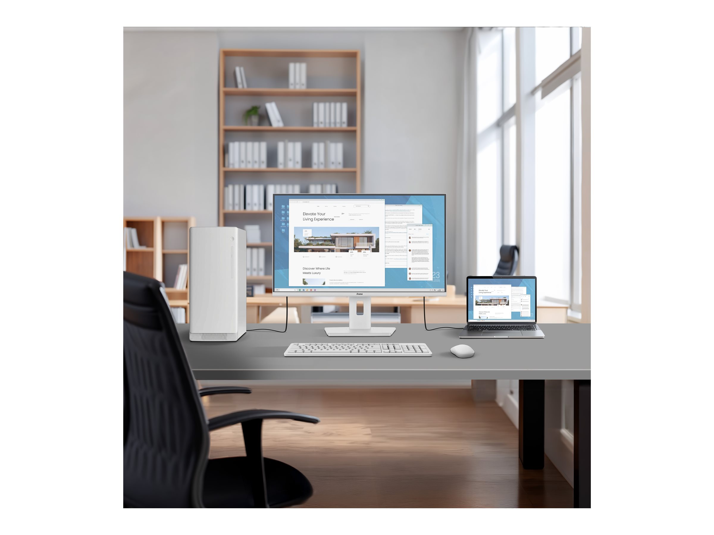 Iiyama ProLite XB2797QSNP-W1 - LCD-Monitor - 68.6 cm (27")