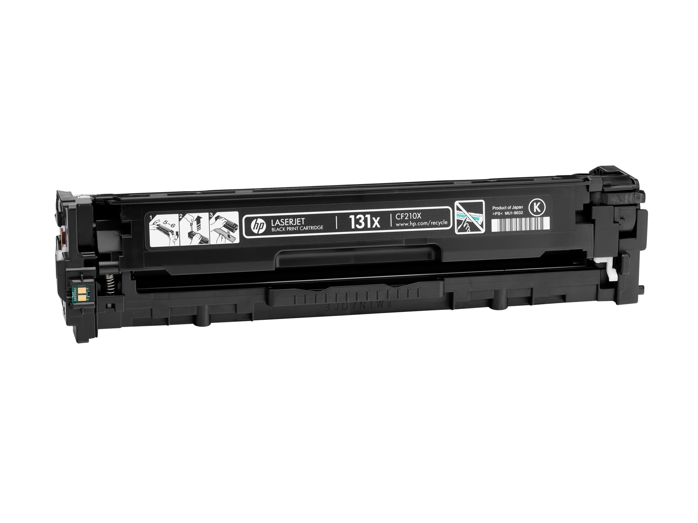 HP 131x - Hohe Ergiebigkeit - Schwarz - original - LaserJet - Tonerpatrone (CF210X)