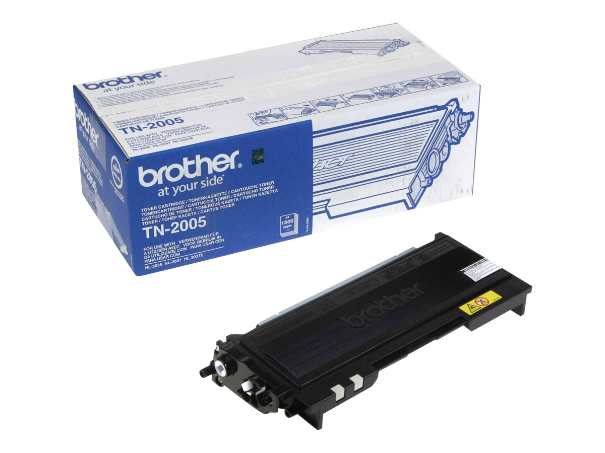 Brother TN2005 - Schwarz - original - Tonerpatrone