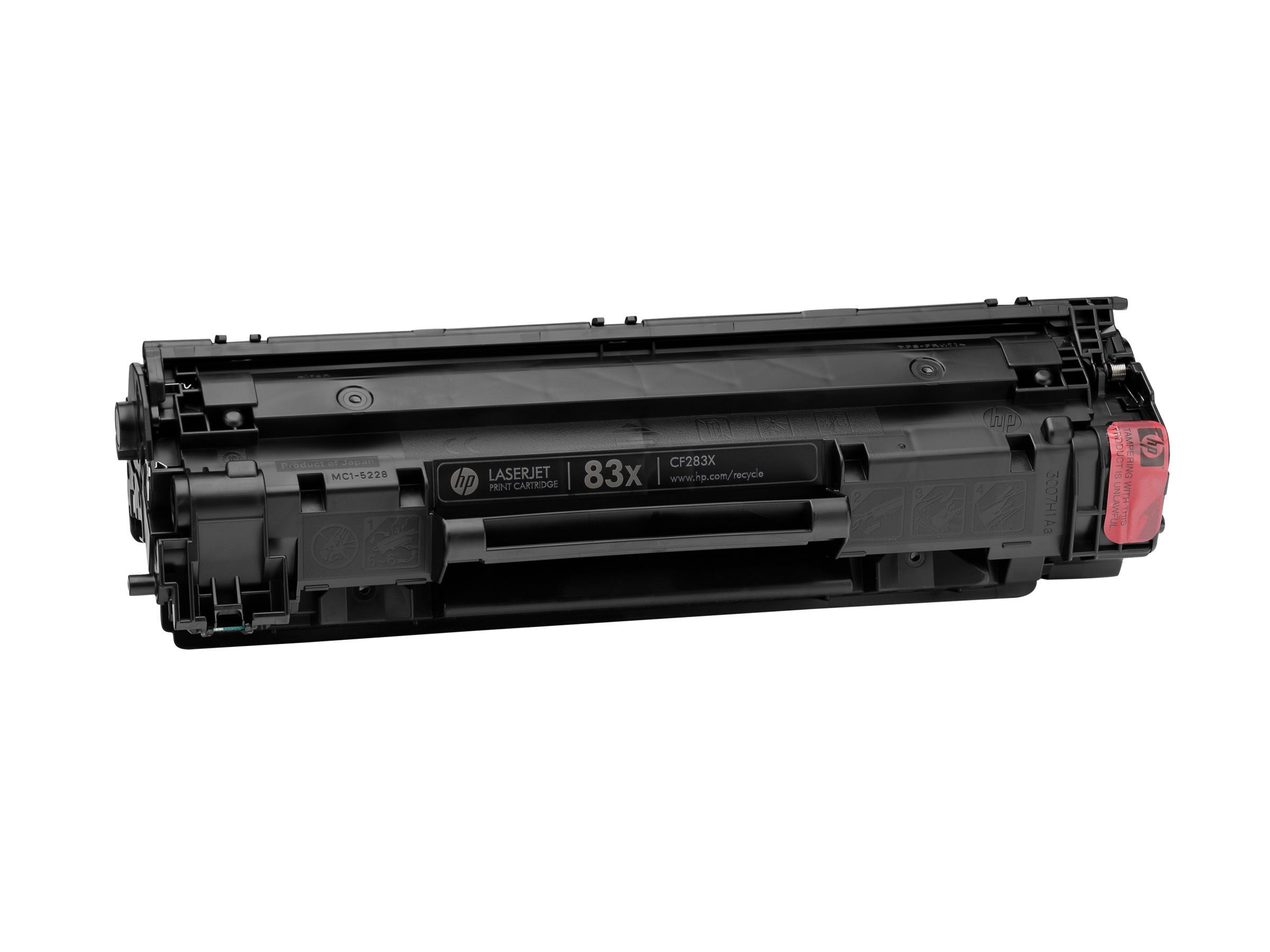 HP 83X - Hohe Ergiebigkeit - Schwarz - original - LaserJet - Tonerpatrone (CF283X)