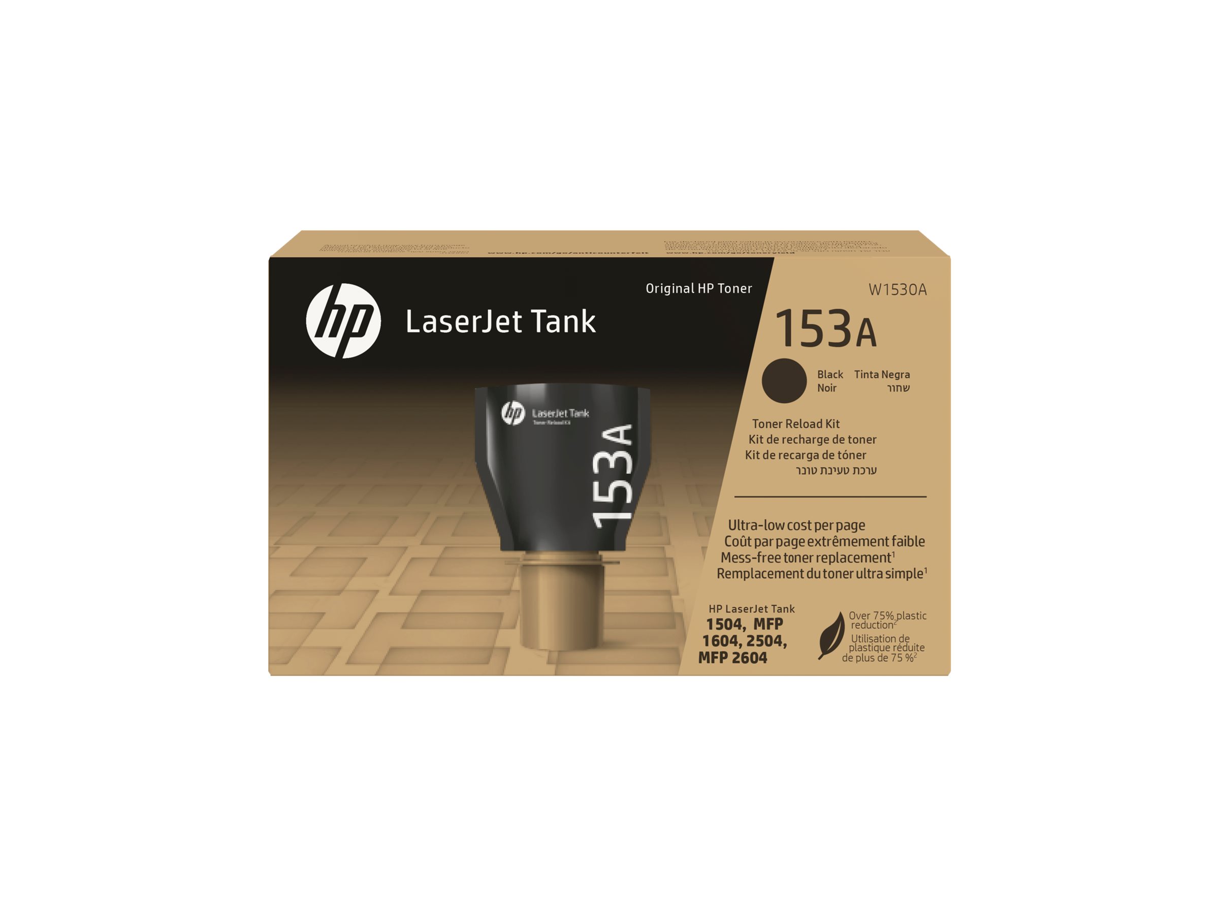 HP 153A - Schwarz - original - LaserJet - Tonerpatrone (W1530A)