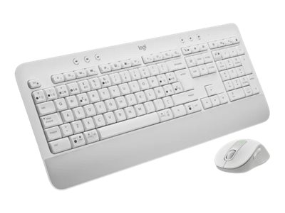 Logitech Signature MK650 Combo for Business - Tastatur-und-Maus-Set - kabellos - Bluetooth LE - QWERTY - Nordisch (Dänisch/Finnisch/Norwegisch/Schwedisch)