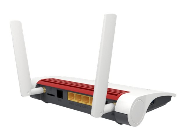 FRITZ! AVM FRITZ!Box 6850 LTE - Wireless Router - DSL/WWAN 4-Port-Switch - 1GbE - Wi-Fi 5 - Dual-Band - VoIP-Telefonadapter (DECT)