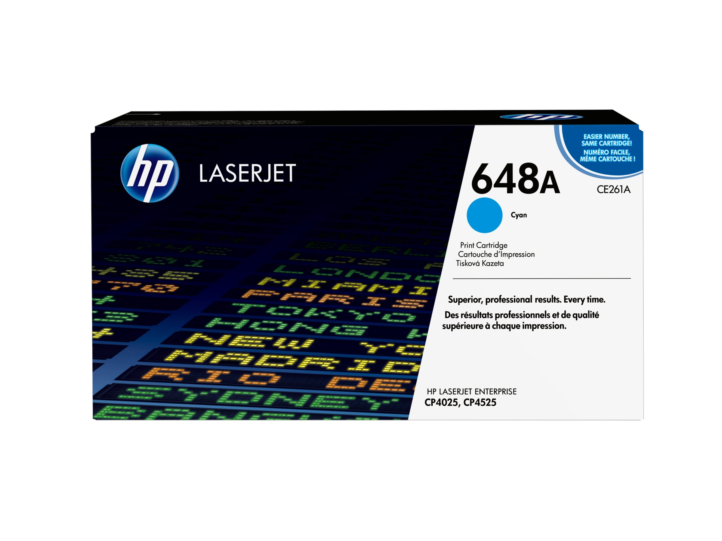 HP 648A - Cyan - original - LaserJet - Tonerpatrone (CE261A)