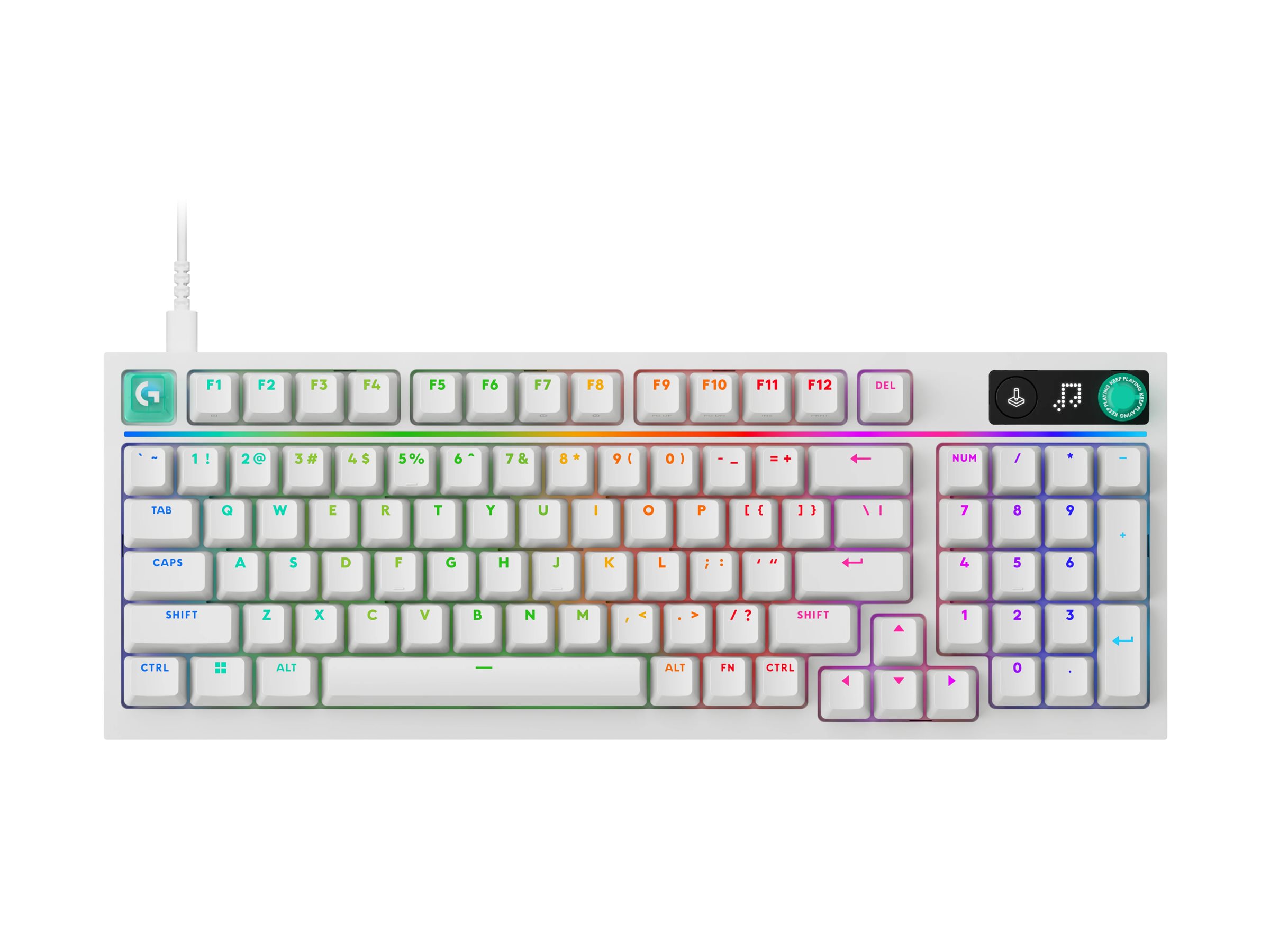 Logitech G G316 X 98 - Tastatur - 98% - hintergrundbeleuchtet
